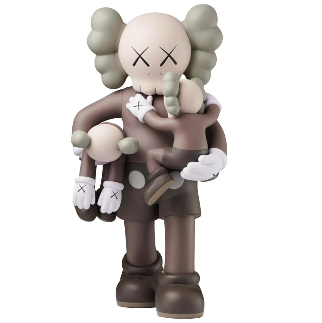 KAWS Clean Slate Vinyl Figure (BROWN)