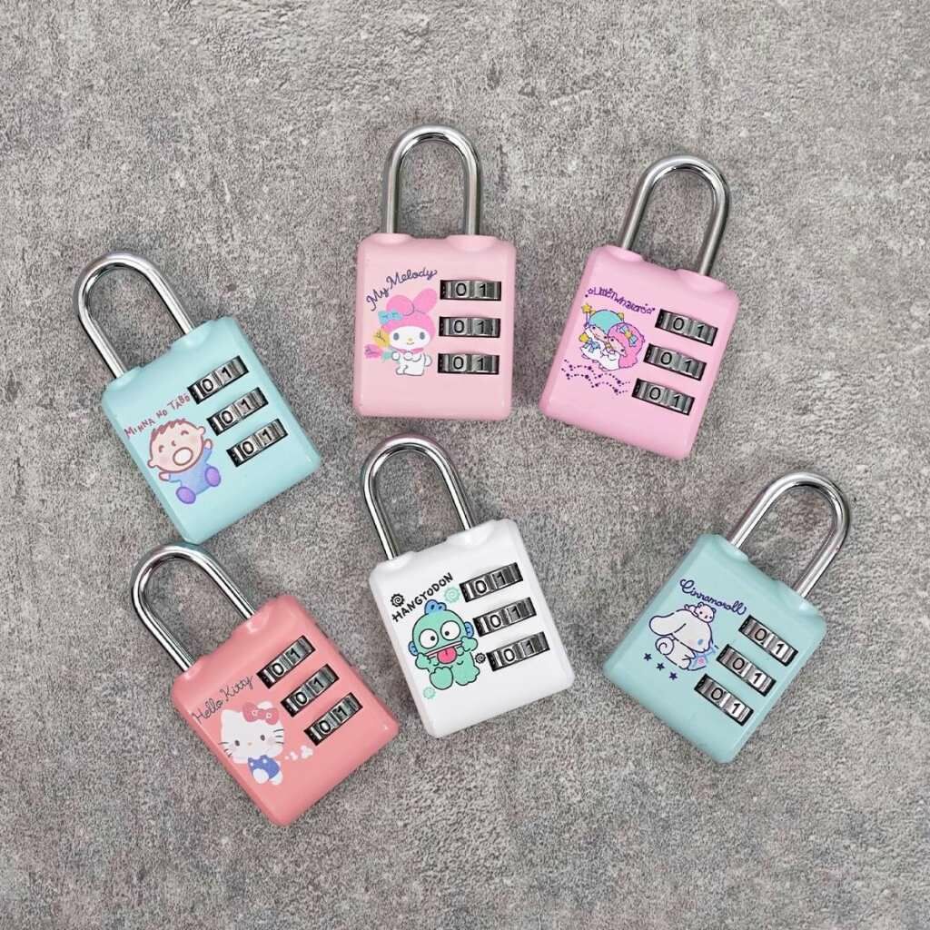 港版Sanrio/ 角落生物/ 小忌廉 密碼鎖 行李鎖