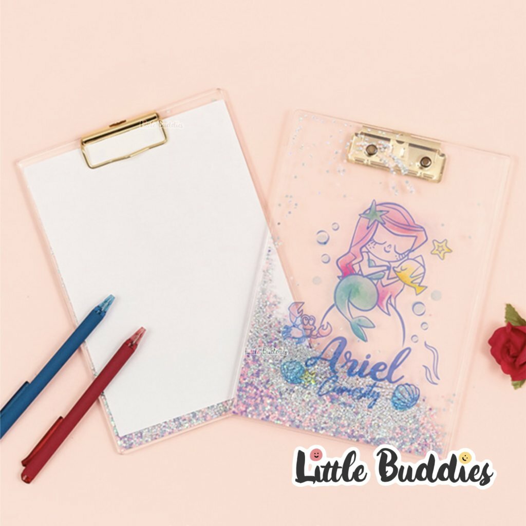 台版 Disney Q版公主流沙夾版