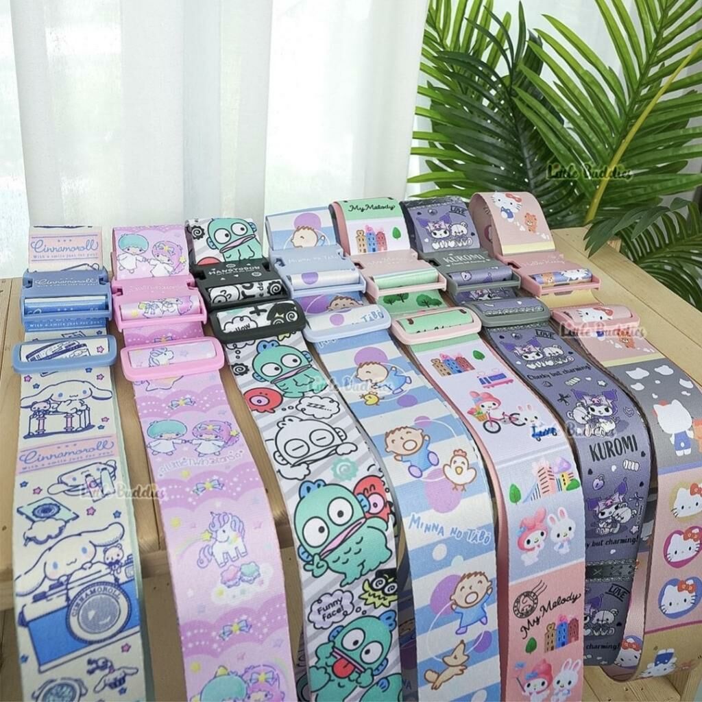 港版Sanrio/ 角落生物/ 蠟筆小新 行李帶