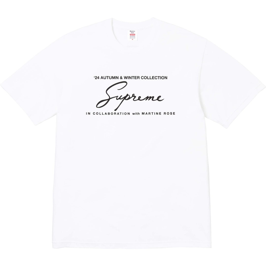 Supreme X Martine Rose Logo Tee 短T (2色)