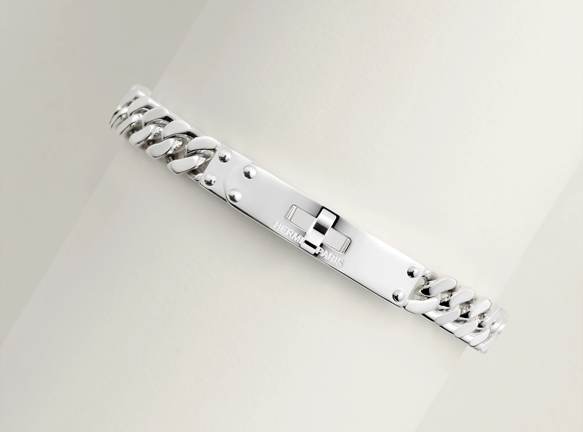 Hermes Kelly Gourmette bracelet, very small model