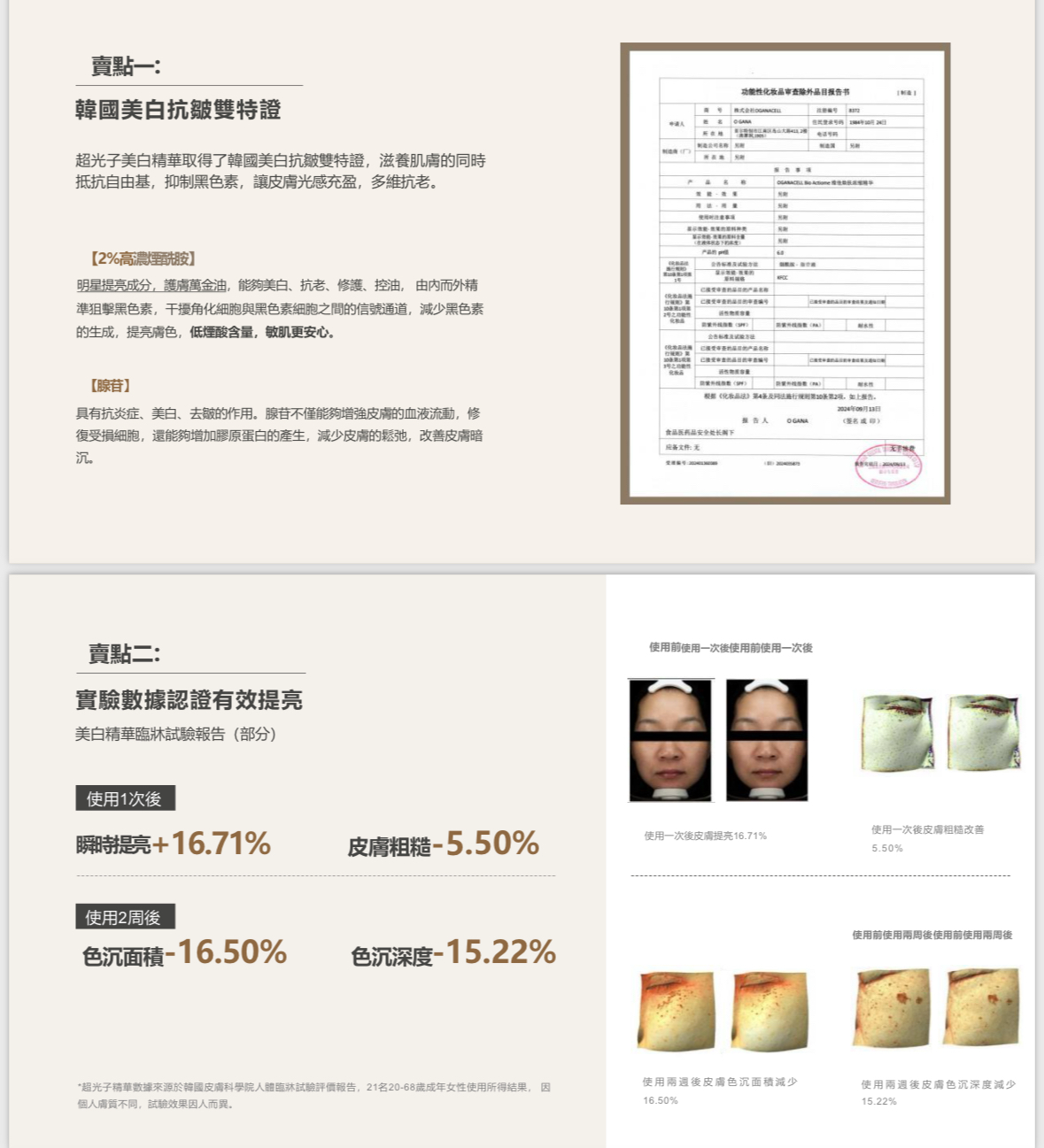 BioActiome超光子美白系列精華