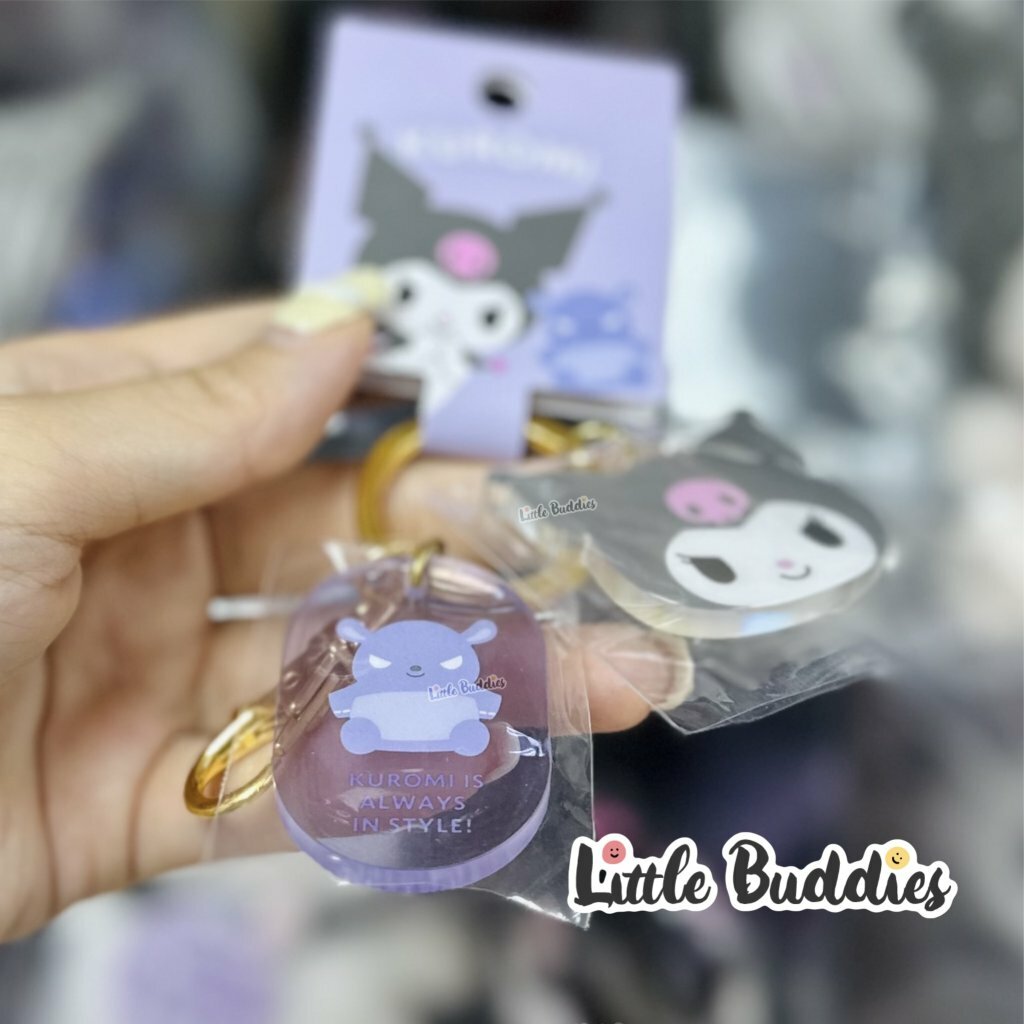 日版Sanrio 亞加力頭+朋友金匙扣