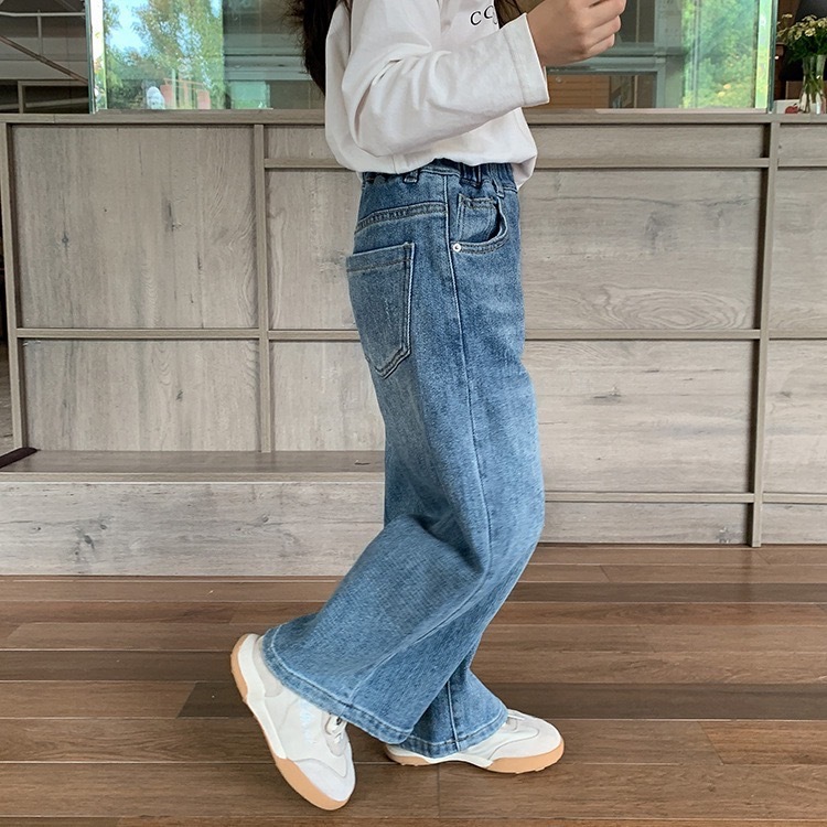 時髦百搭直筒褲