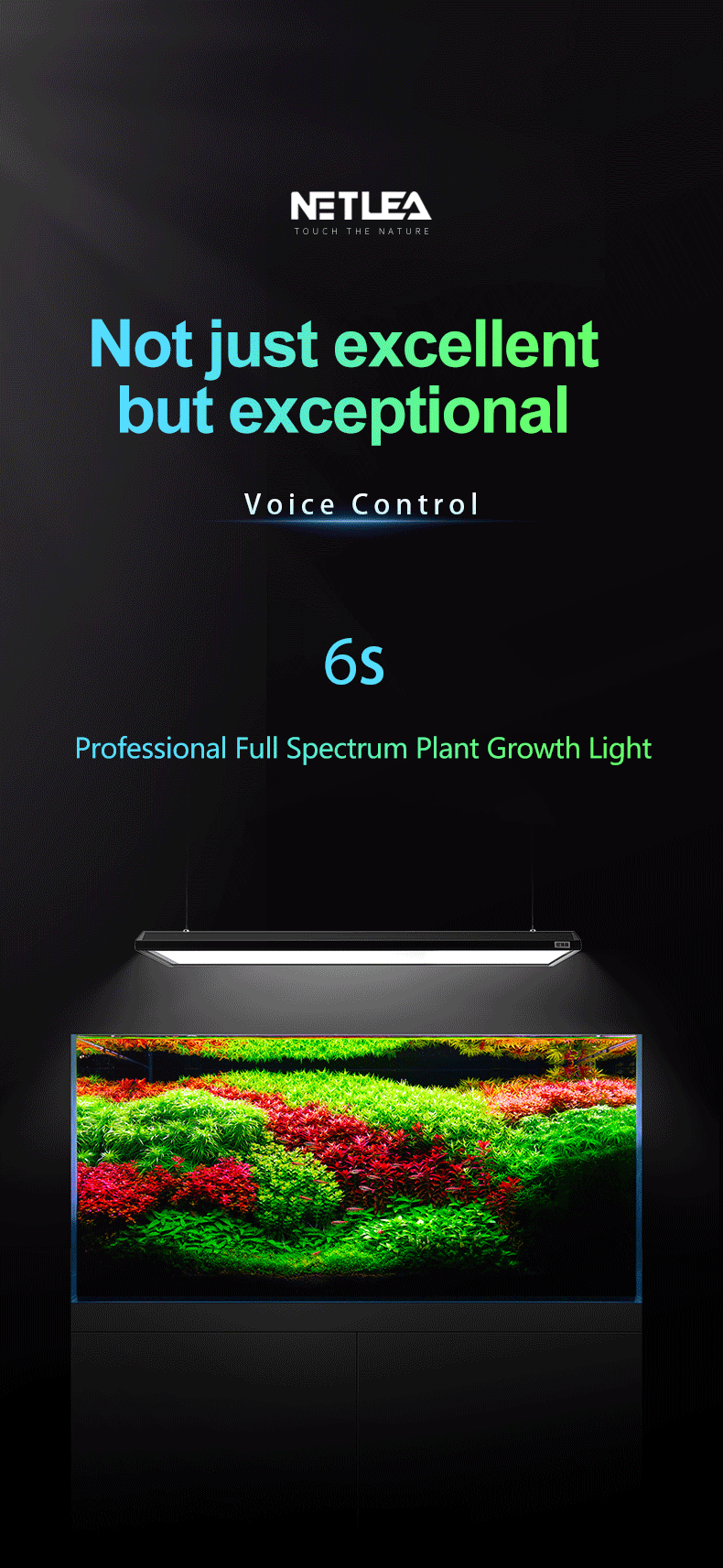 NETLEA THOR Professional Aquatic Plant Light AT6S II & AT6S MAX II