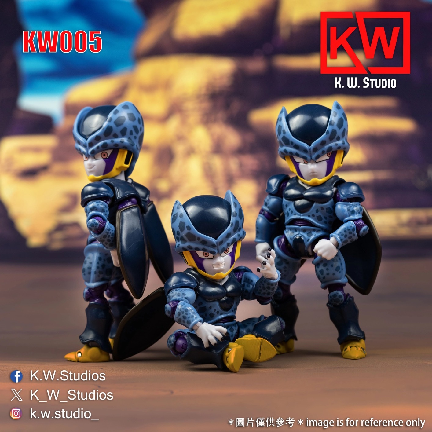 K.W.Studio 1/12 Tiny Monster Cell Jr. Action Figure (KW