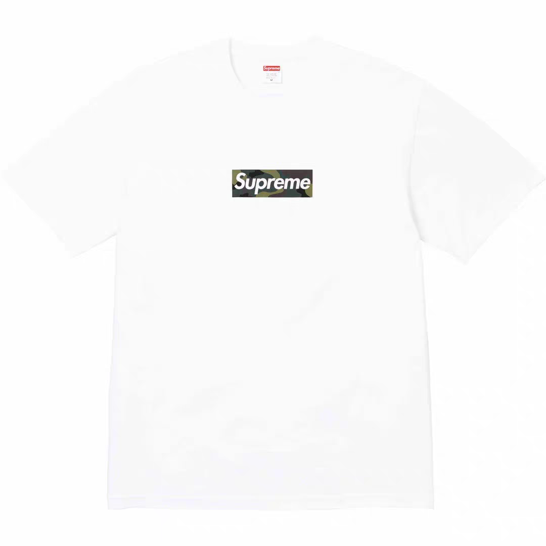 SUPREME 23FW CAMO BOX TEE 迷彩短T (4色)