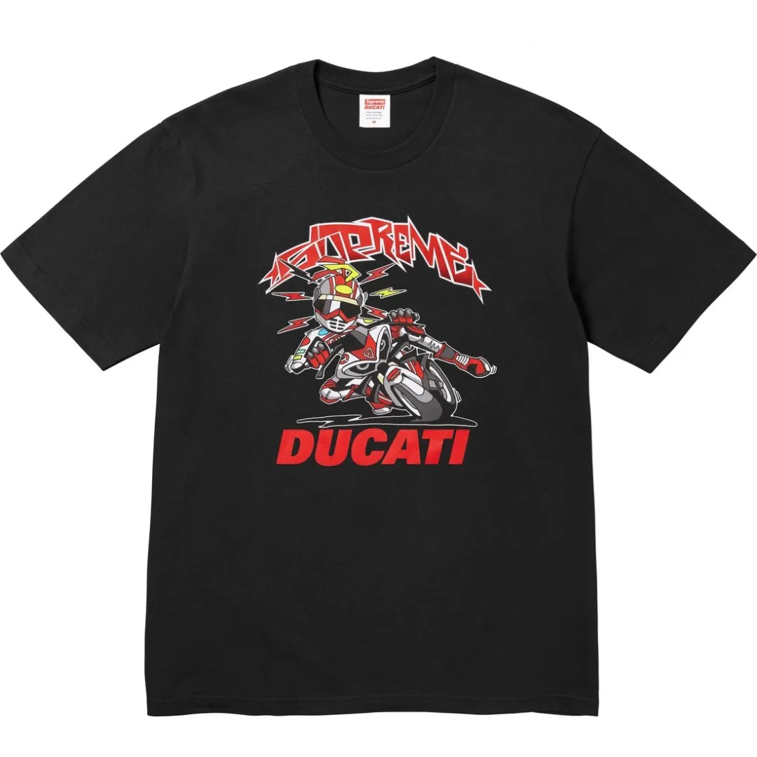 SUPREME X DUCATI BIKE TEE 短T (2色)