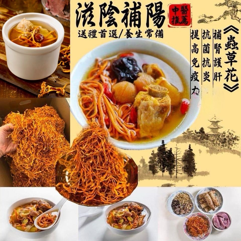 H 17523 一級精選蟲草花 120g