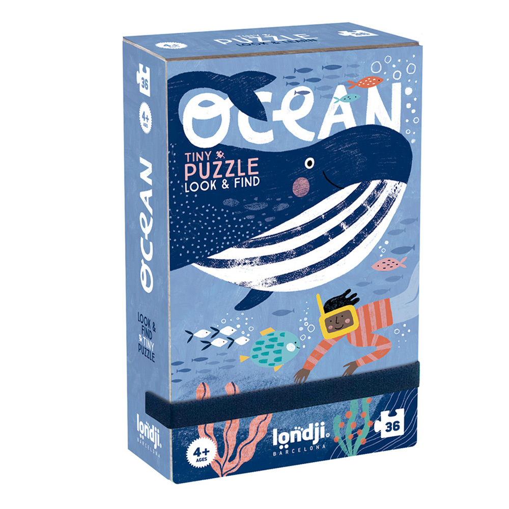 西班牙Londji 海底世界找找看隨身拼圖
