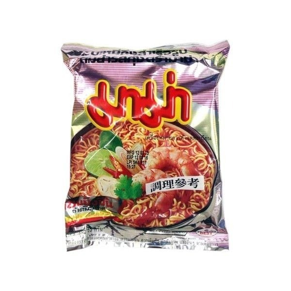【泰國MAMA】酸辣蝦味包麵55g