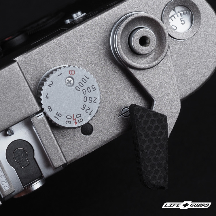 LIFE+GUARD 貼膜安裝示意，專機專屬開版 Leica M6 Non-TTL