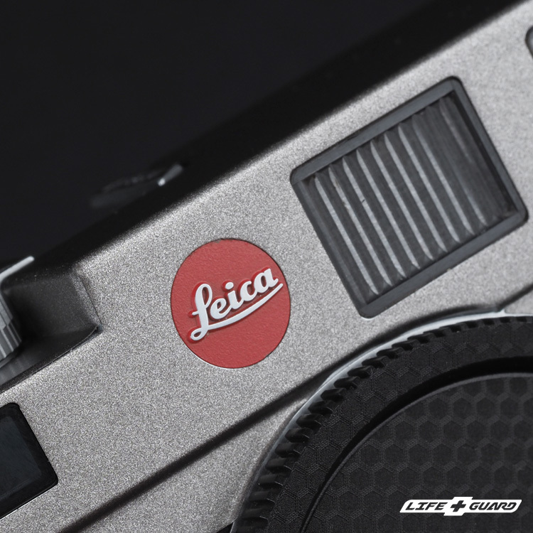 LIFE+GUARD 貼膜安裝示意，適用 Leica M6 Non-TTL