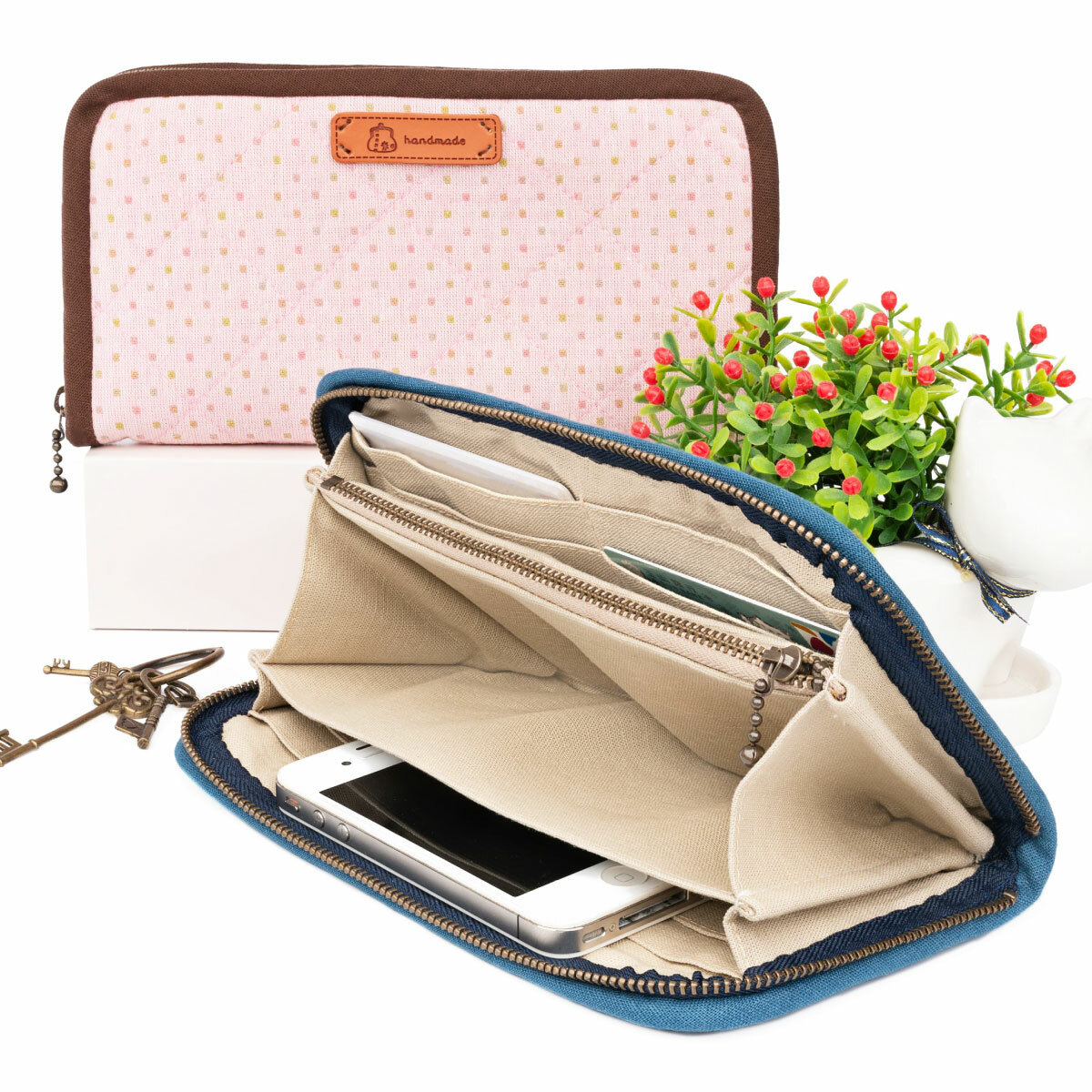 手作長夾，簡單愛(材料包)/個