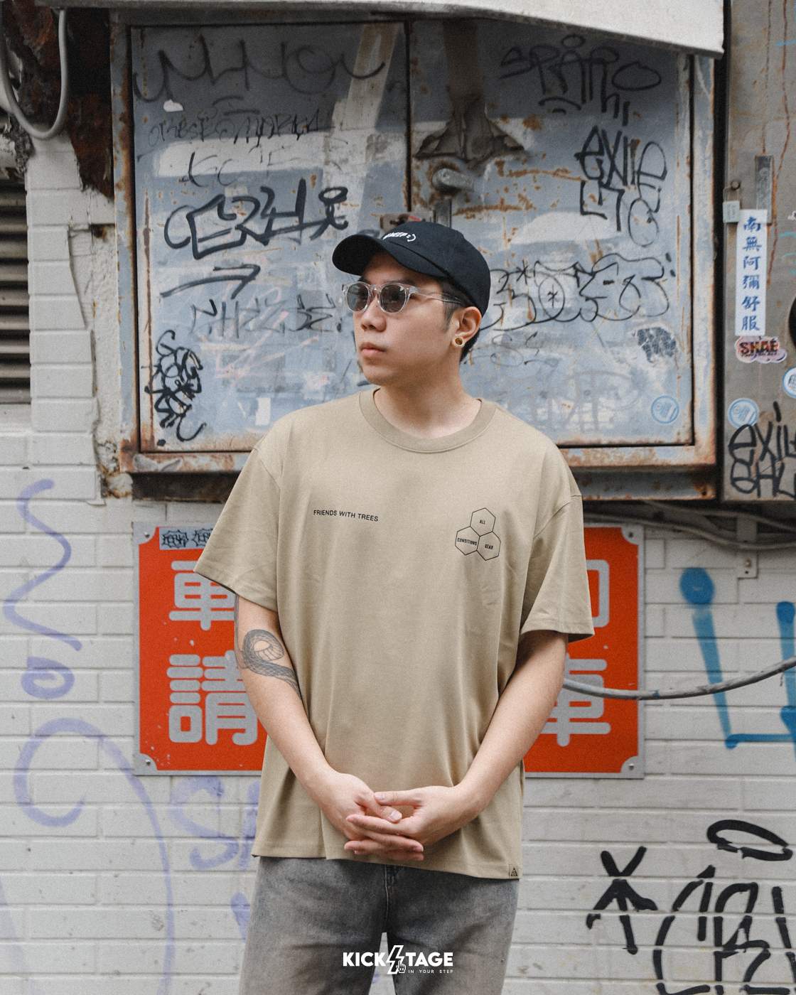 男女款 NIKE ACG 'Walking Tree' Dri-FIT TEE 白色 卡其 橘色 熱帶雨林 棕櫚樹 短袖 短T【HJ0797】