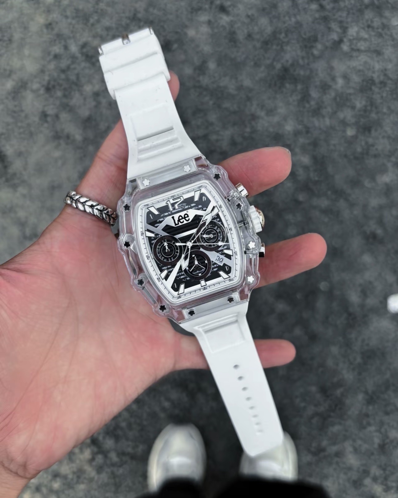 #現貨 LEE 開拓者系列 防水 石英機芯手錶 三眼腕錶 兩色 M479