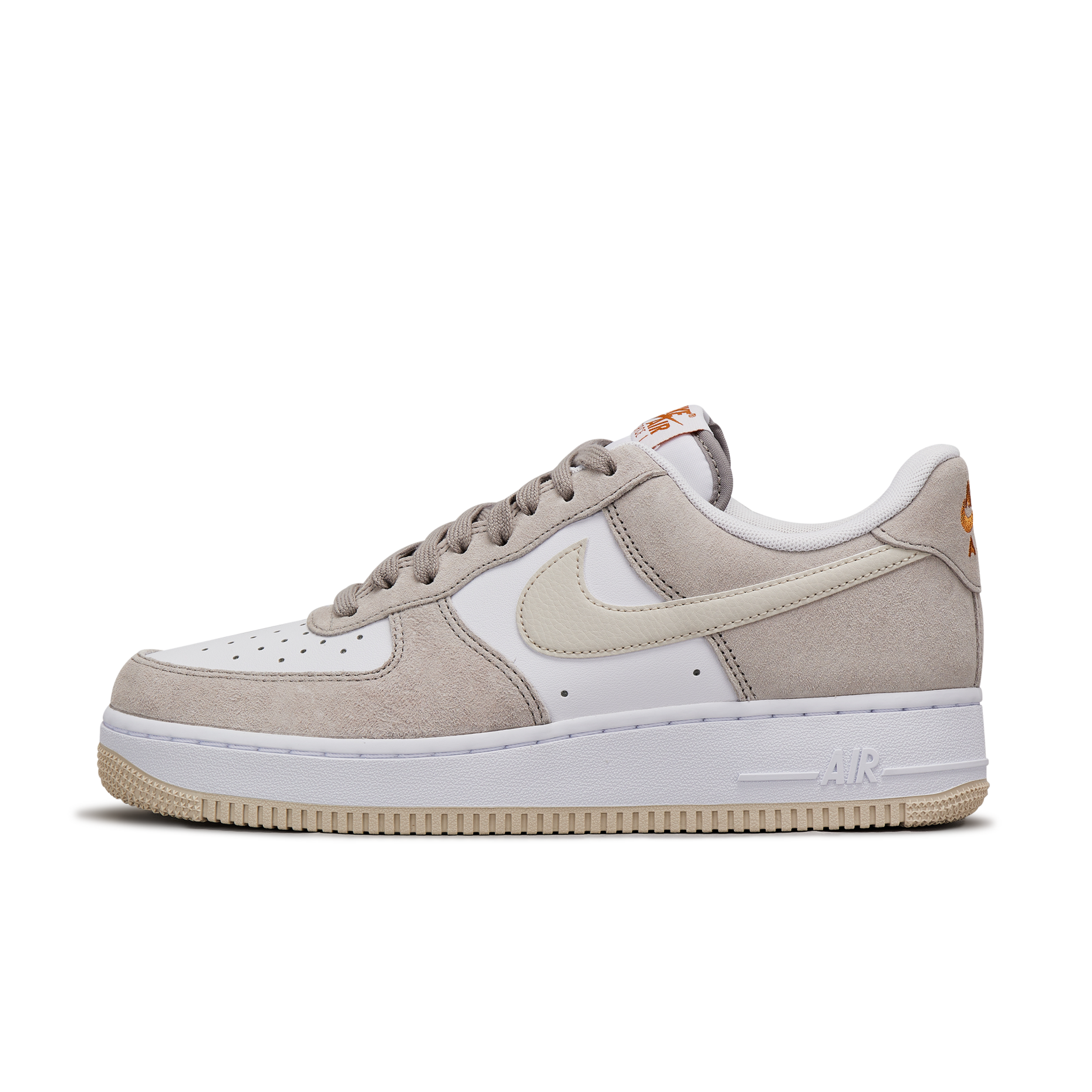男鞋 NIKE AIR FORCE 1 '07 'College Grey' 奶灰 麂皮 經典 休閒鞋【IB3080-001】AF1