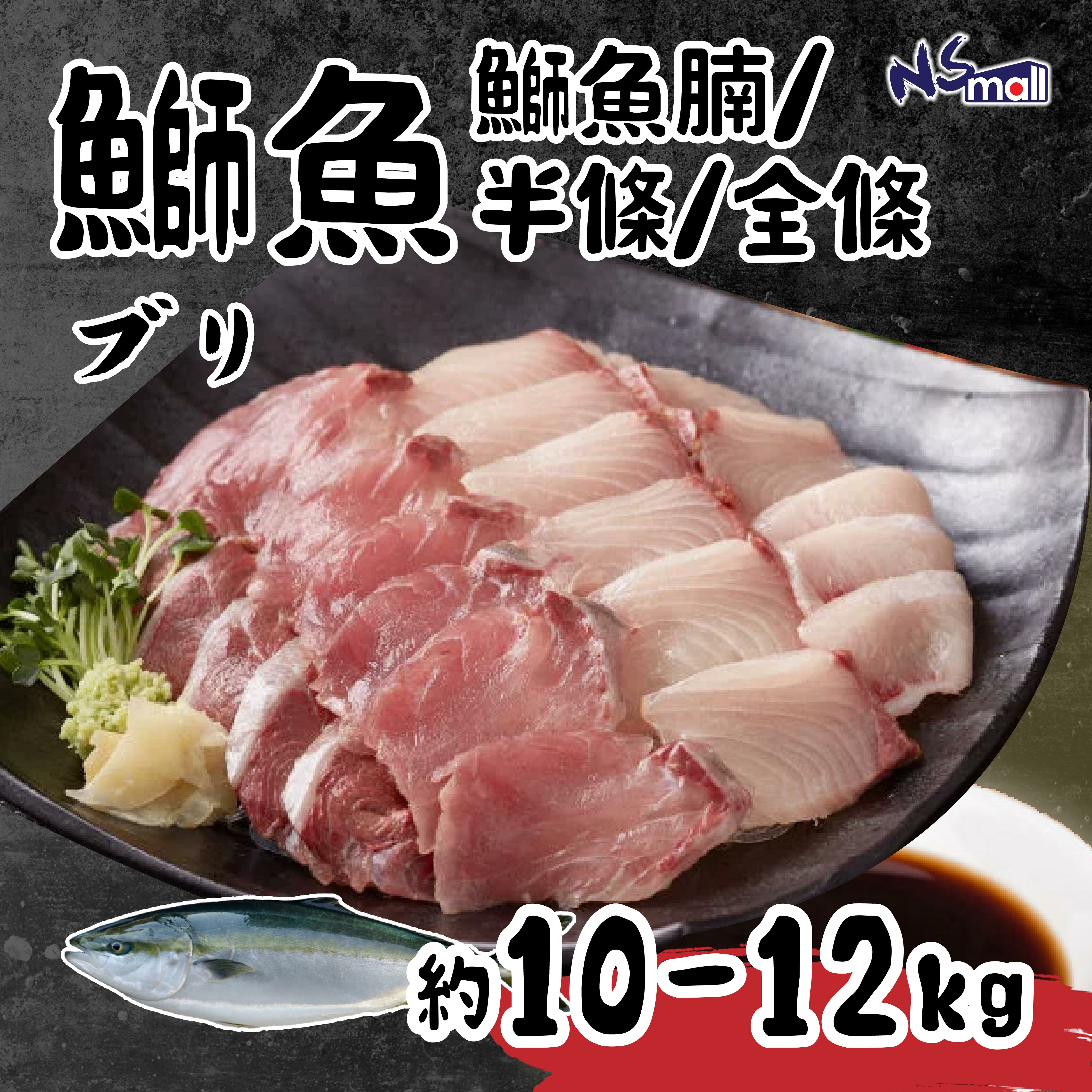鰤魚 約10-12kg/條