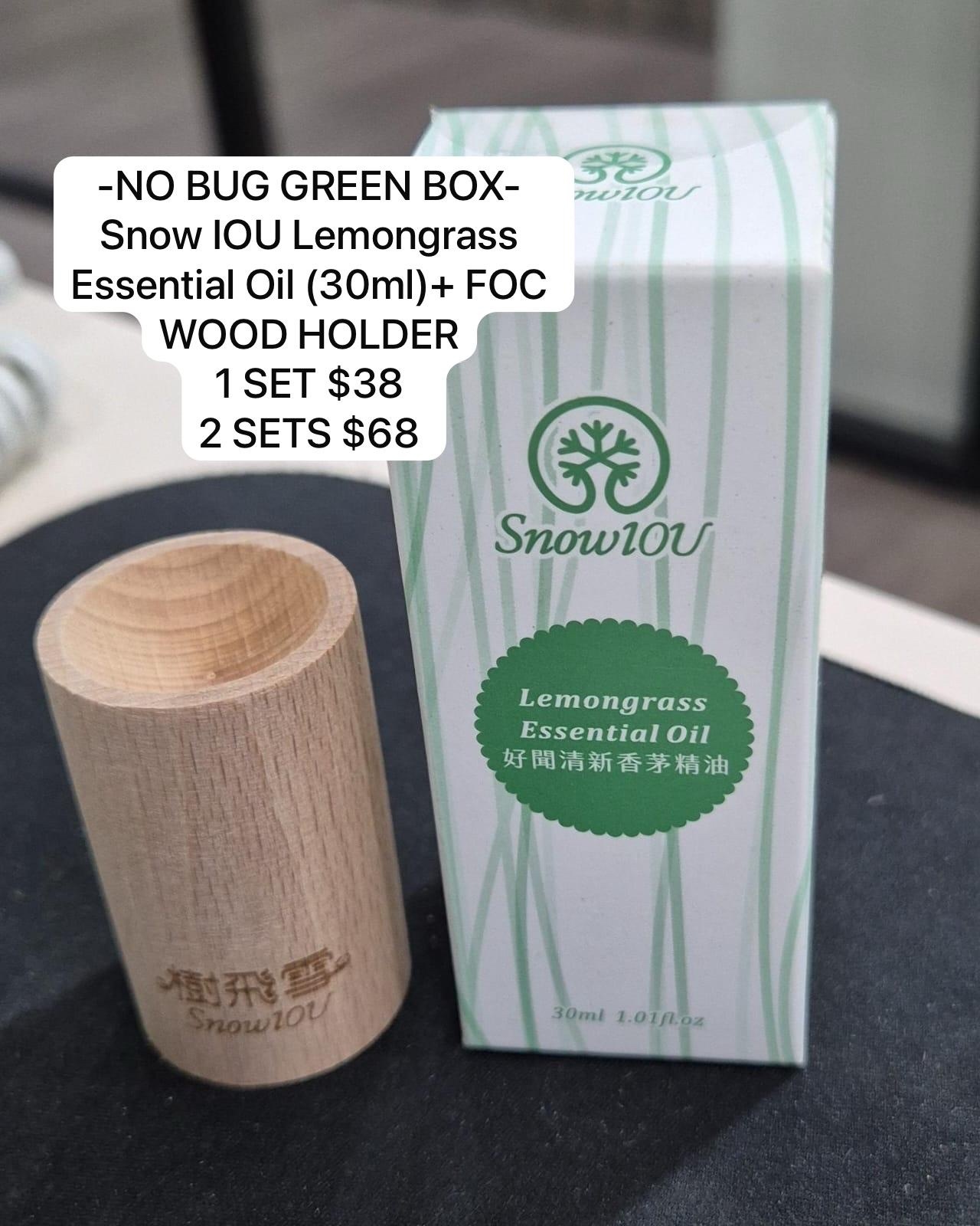 2 NO BUGS GREEN BOX + 2 FOC WOOD HOLDER $68