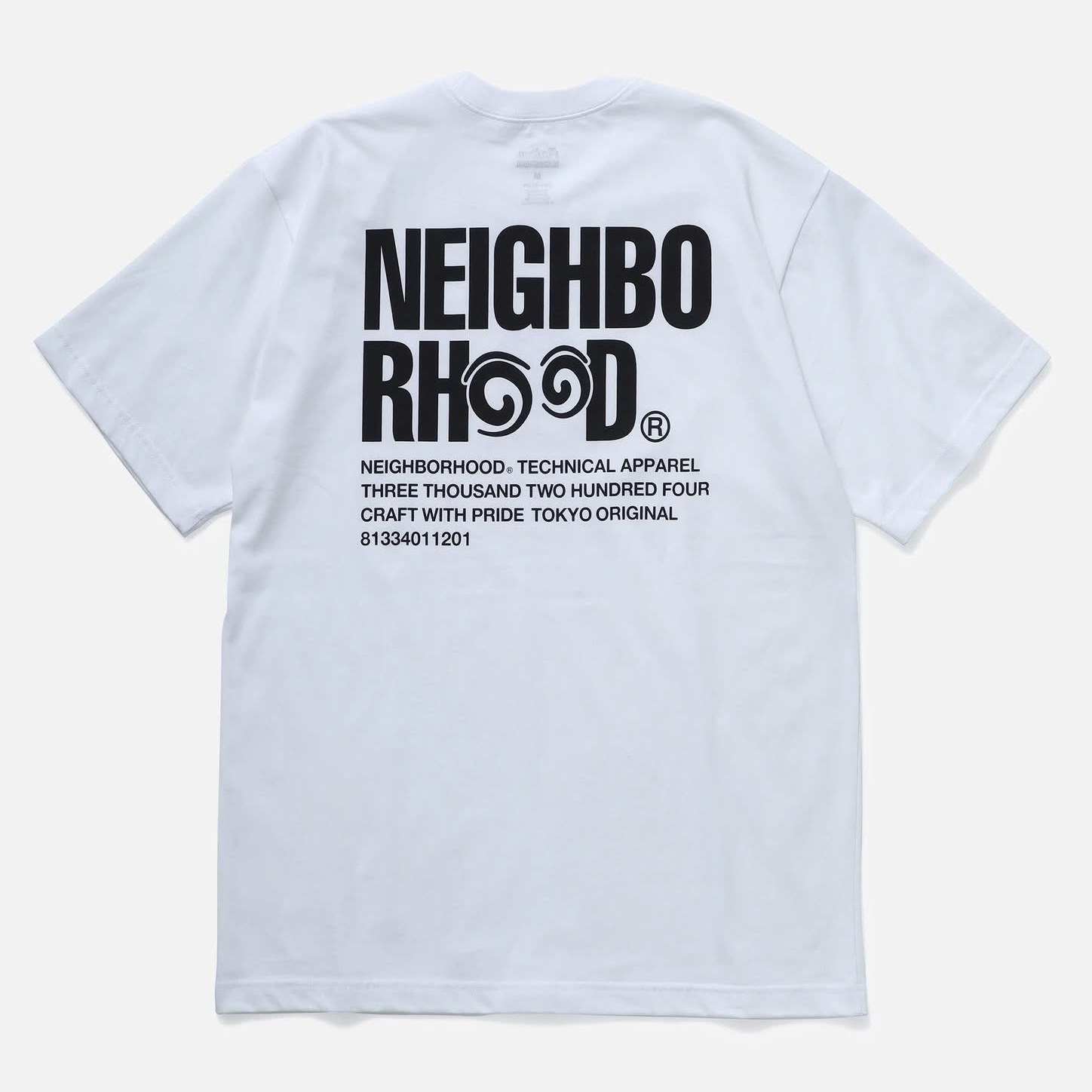 NEIGHBORHOOD X MALBON GOLF . TEE SS-2 LOGO短T 聯名白色