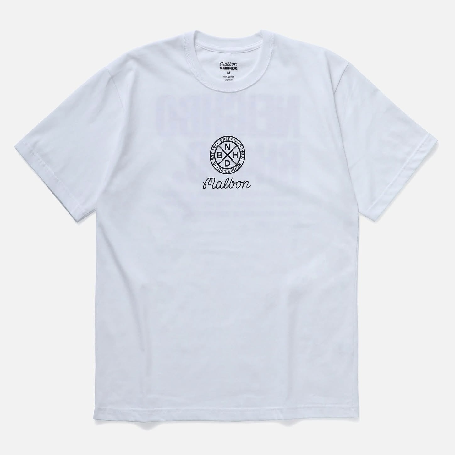 メンズウェア neighborhood X MALBON GOLF . TEE SS-2 NEIGHBORHOOD - NH X MALBON GOLF . T-shirt SS-2 | HBX