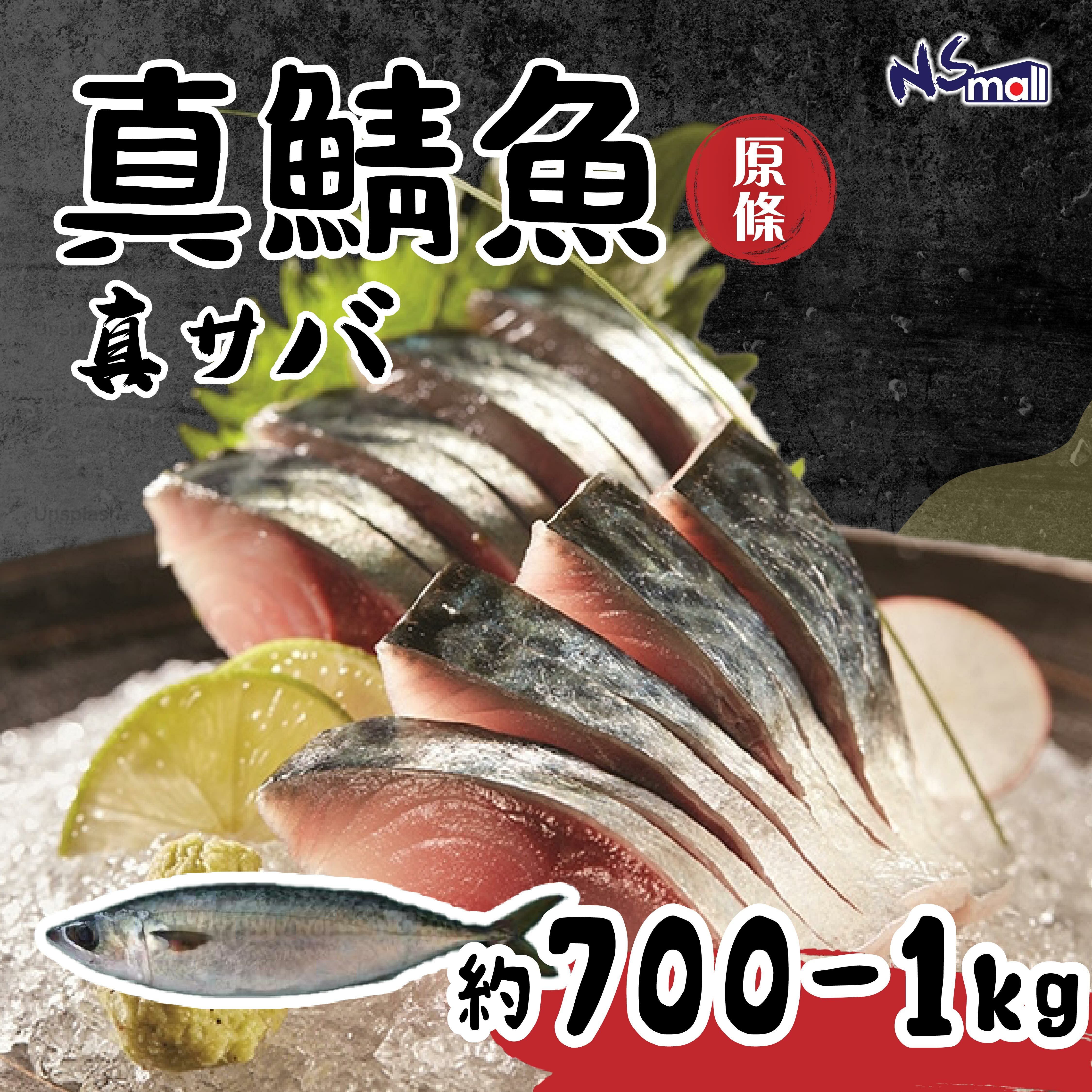 真鯖魚 約700g-1kg/條