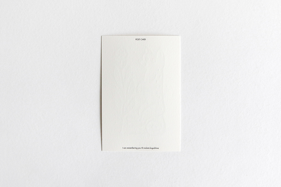 鹿兒島睦週邊-Letterpress Postcard 明信片 / 狗狗