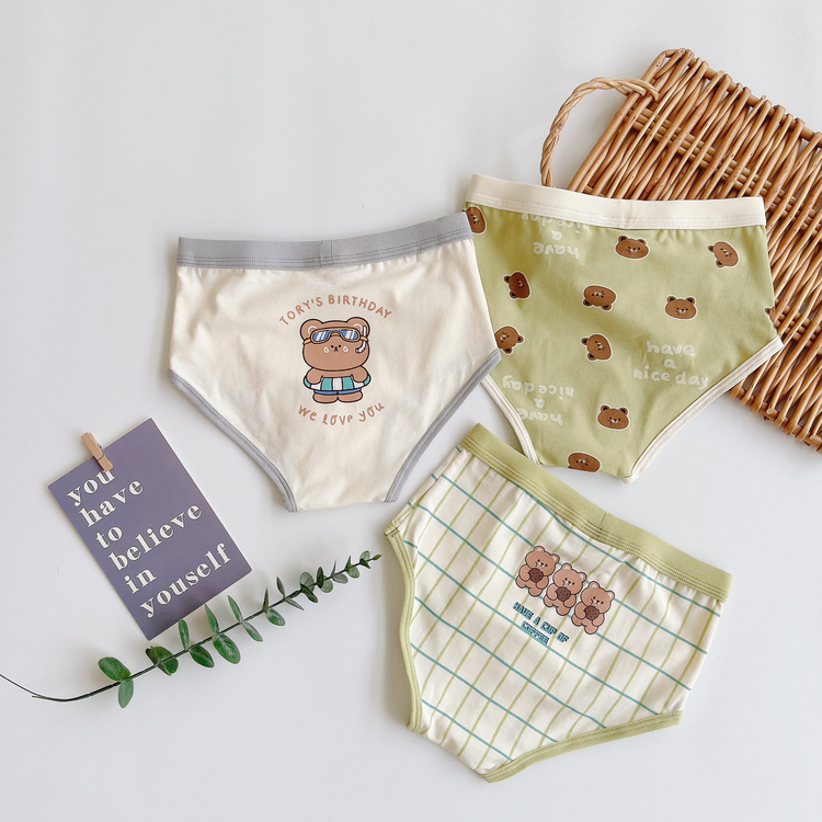 小熊狗狗動物內褲｜男寶