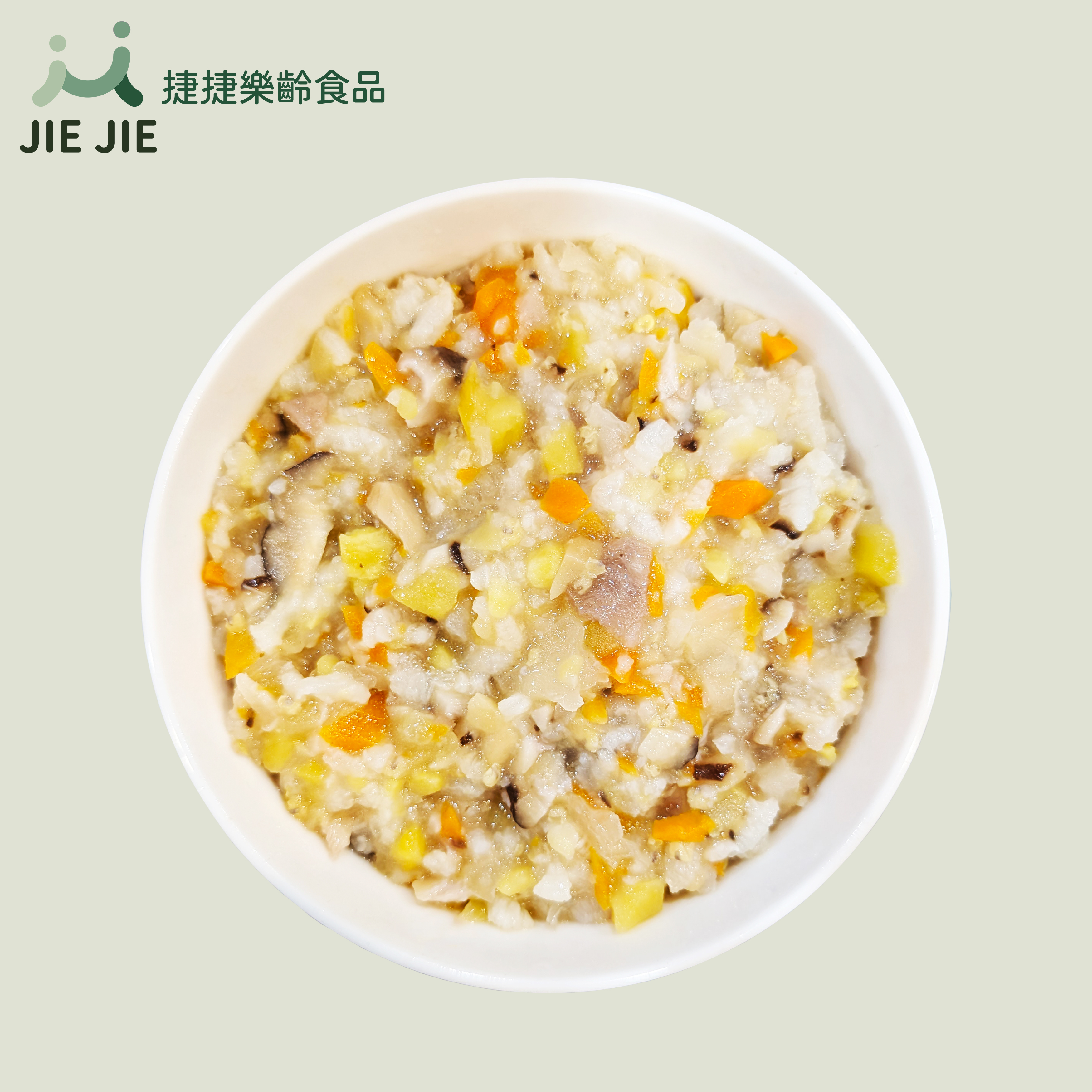 捷捷樂齡食品-A09地瓜香蘋蔬食粥