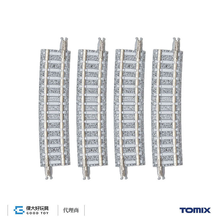 TOMIX 1199 彎軌 C541-7.5-PC(F) (4入) 水泥枕