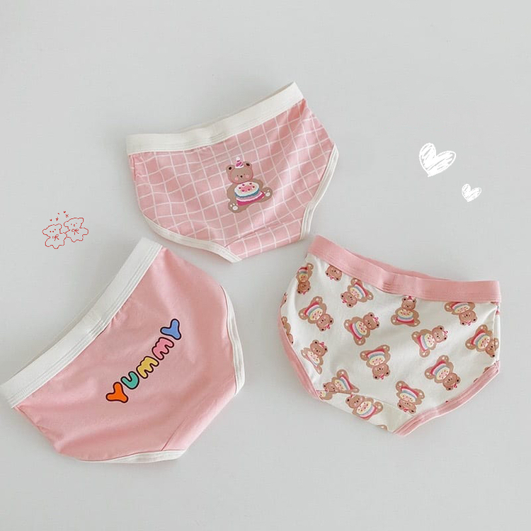 小熊YUMMY 內褲組｜女寶