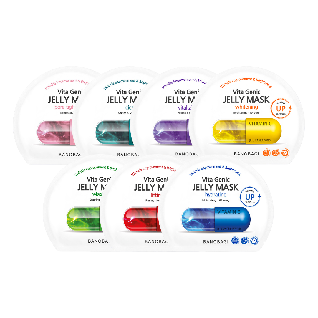 BANOBAGI 維生素果凍面膜系列
