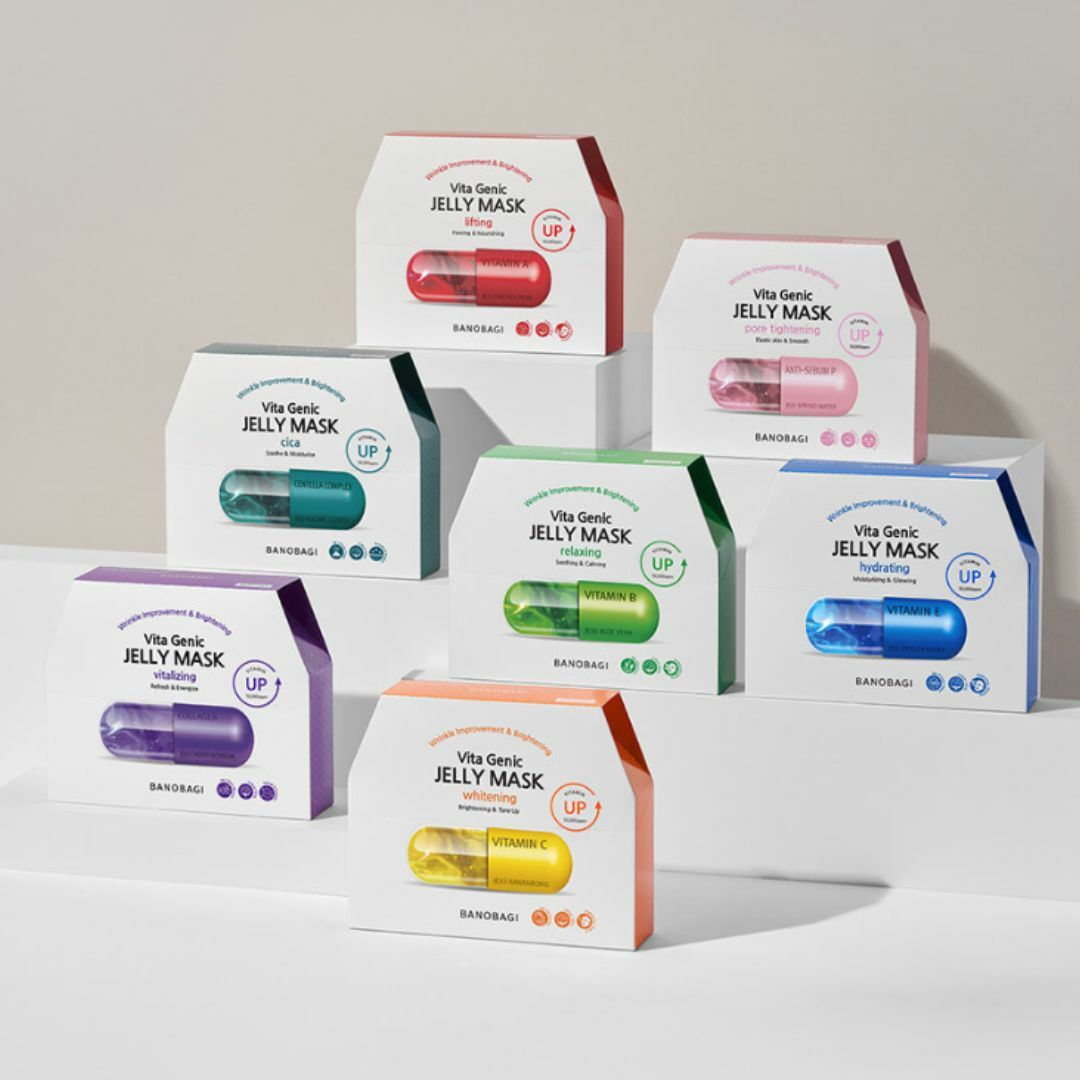 BANOBAGI 維生素果凍面膜系列