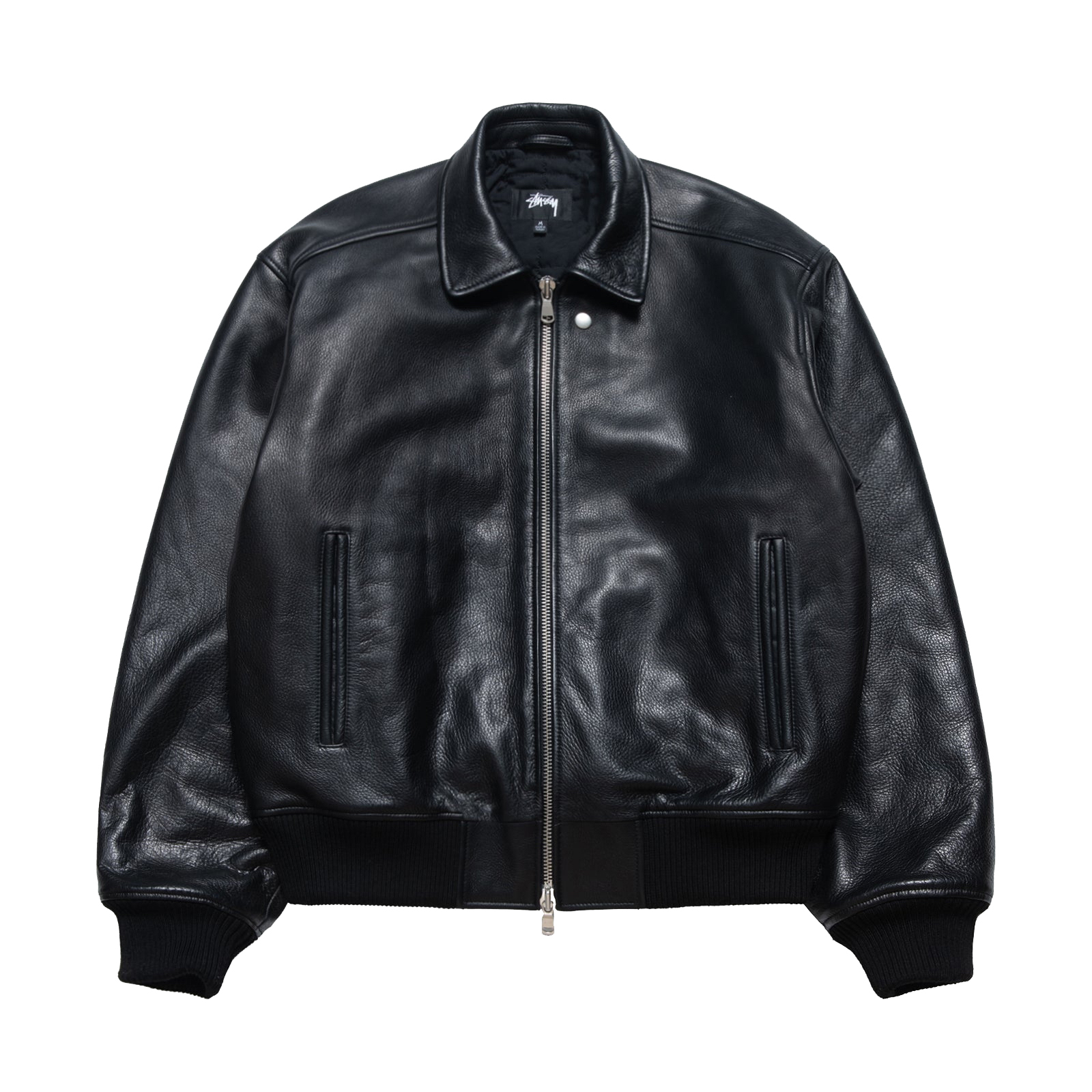 【車庫服飾】Stussy LEATHER FLIGHT JACKET / 皮革飛行外套