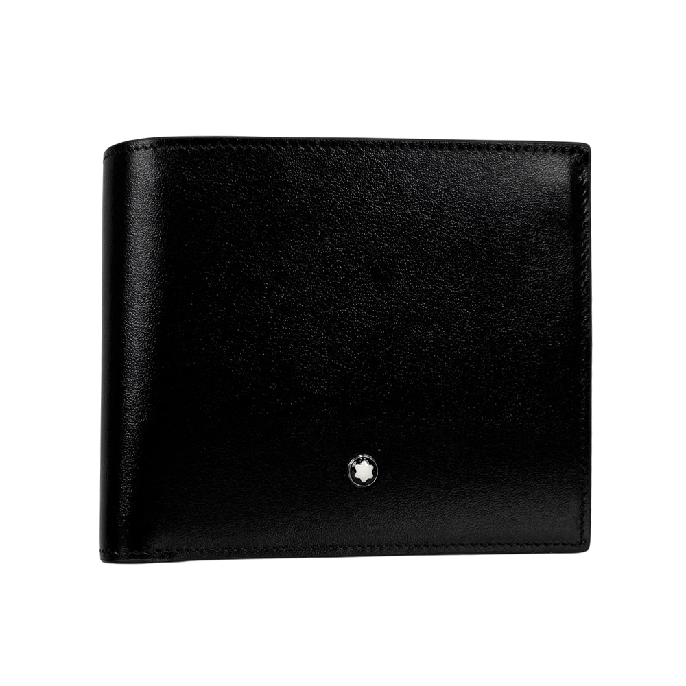 【Montblanc】Meisterstuck 大班系列10卡附零錢袋牛皮短夾