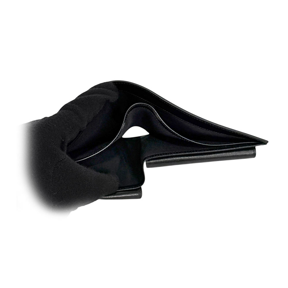 【MONT BLANC】Meisterstuck 大班系列10卡附零錢袋牛皮短夾(黑色)198315