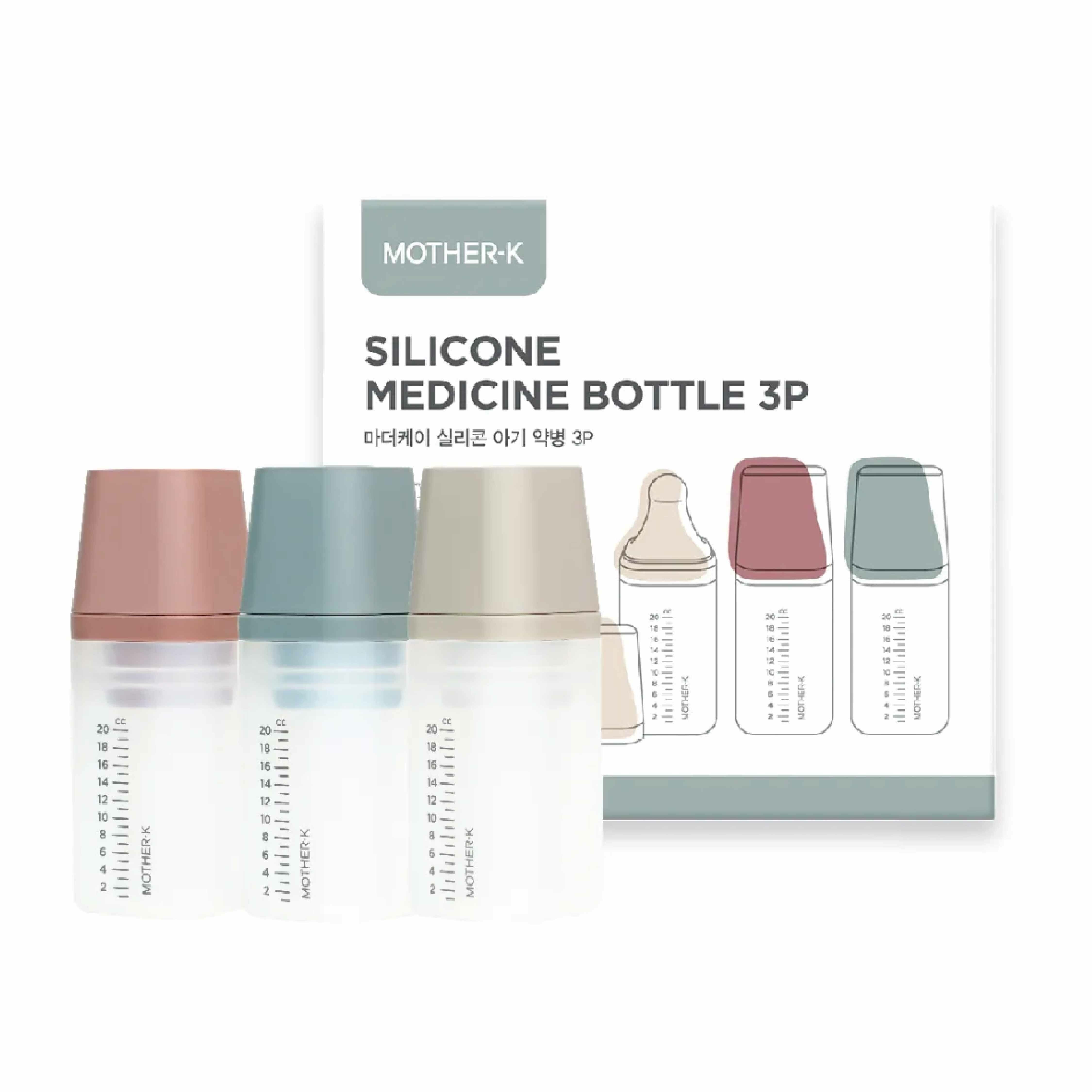 MOTHER-K 矽膠三重奏餵食組(3入/組)