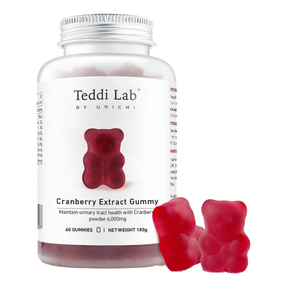 澳洲 Unichi 蔓越莓小熊軟糖180g (60粒)