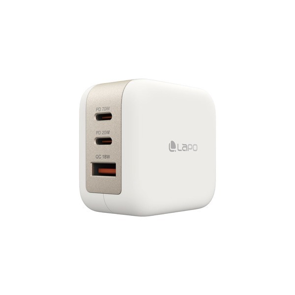 LaPO 70W 氮化鎵3口極速充電器 (2色)