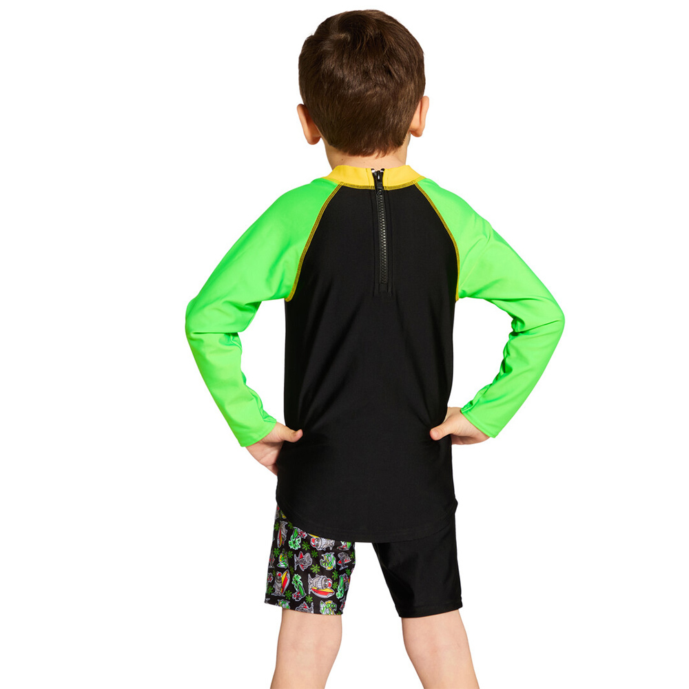 ZOGGS 幼童《鰭齒小怪》環保長袖防曬衣