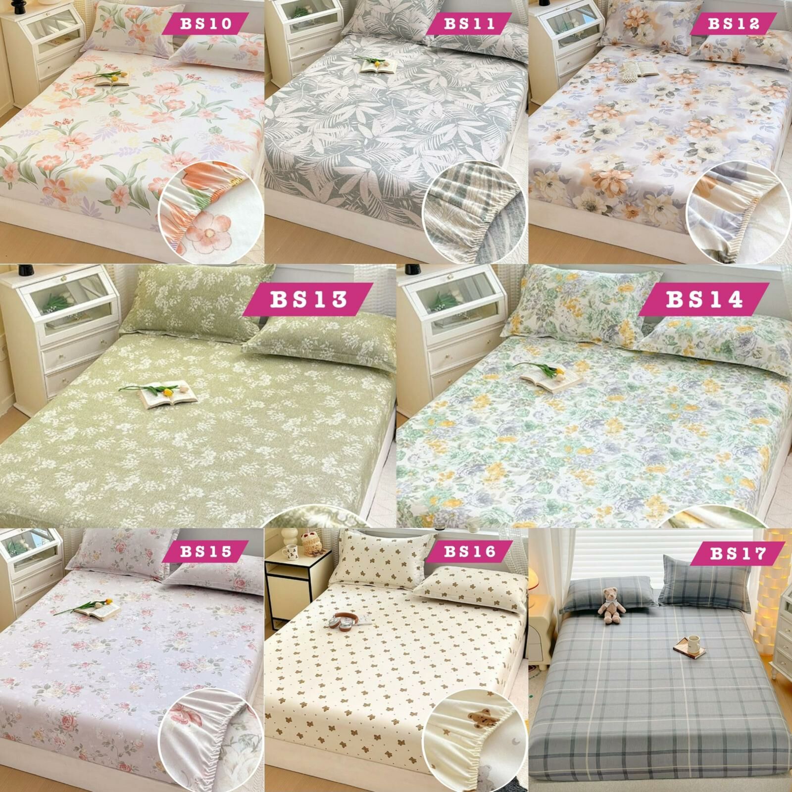 Cotton Fitted Bedsheet