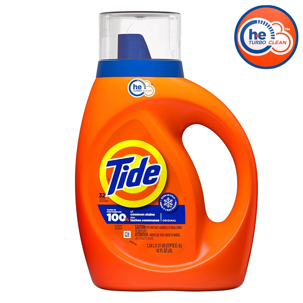 【Tide】濃縮he高效能洗衣精1.24L/42oz