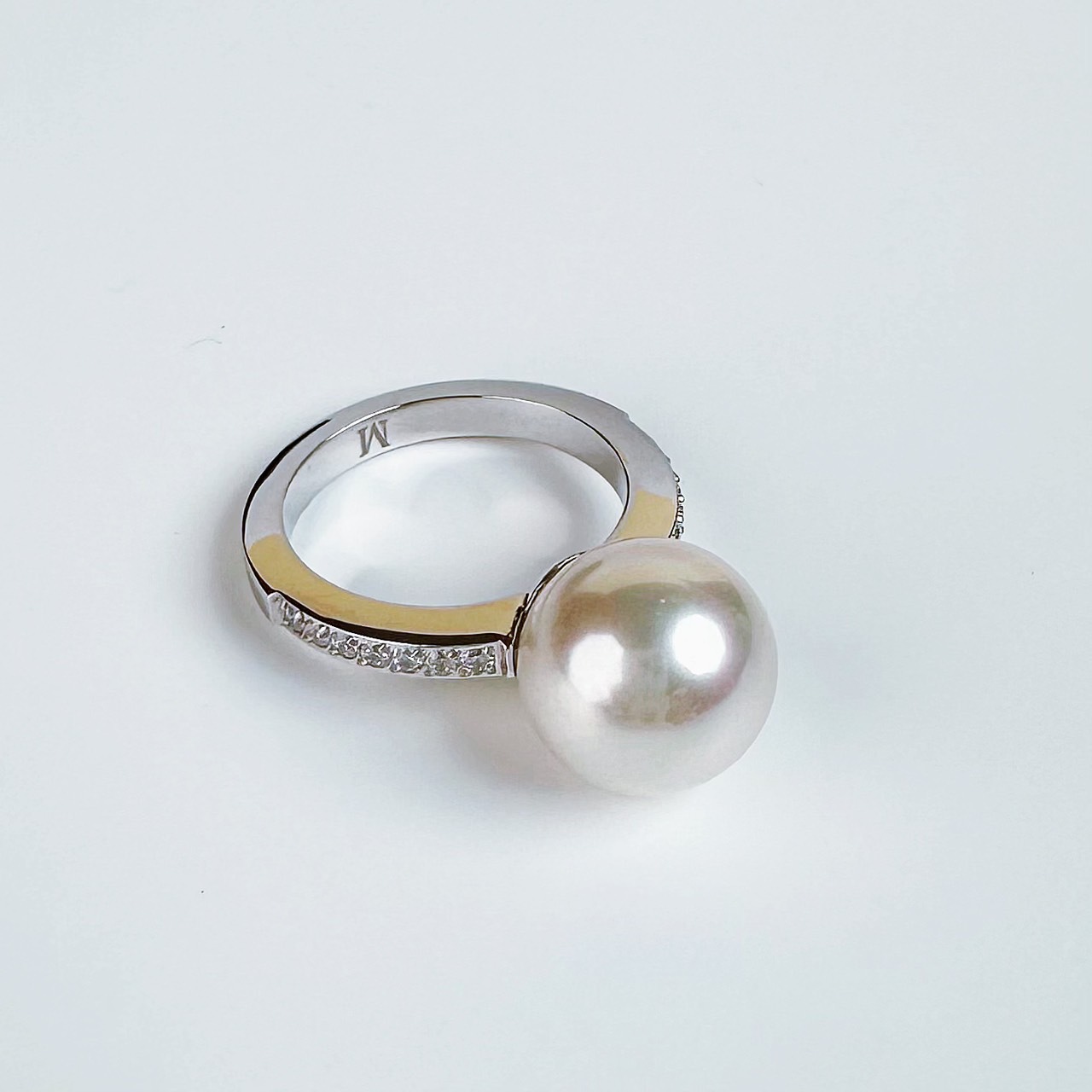 伊絲塔爾Hechizo珍珠鑽戒