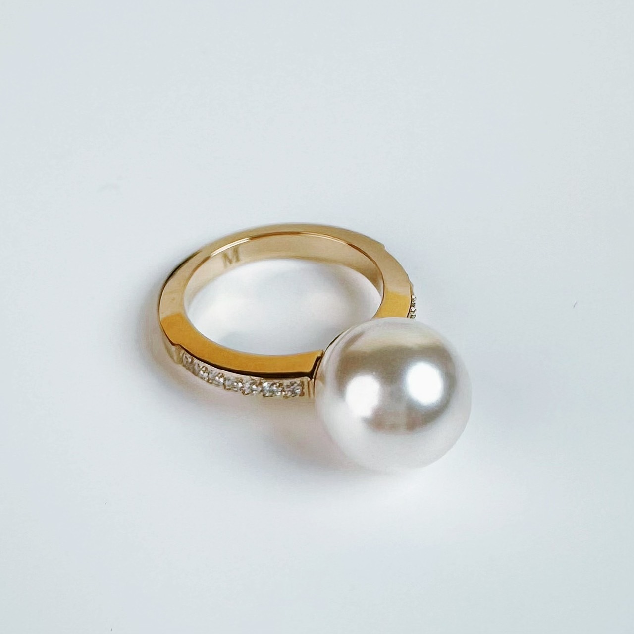 伊絲塔爾Hechizo珍珠鑽戒