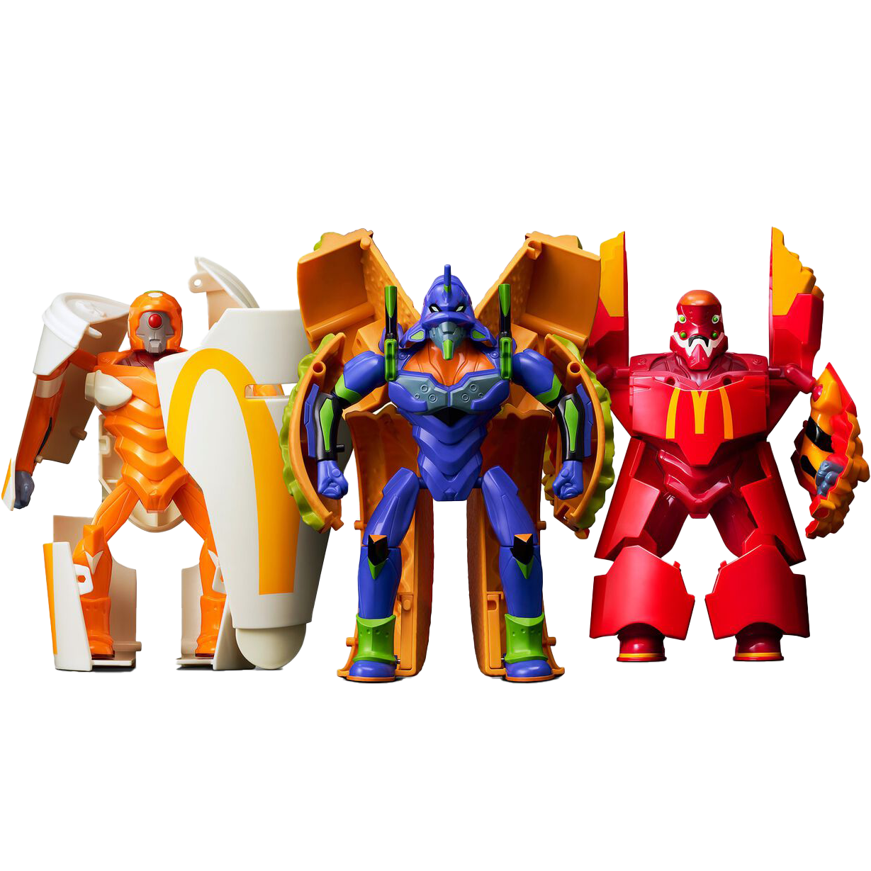 《新世紀福音戰士》麥當勞聯名 EVA