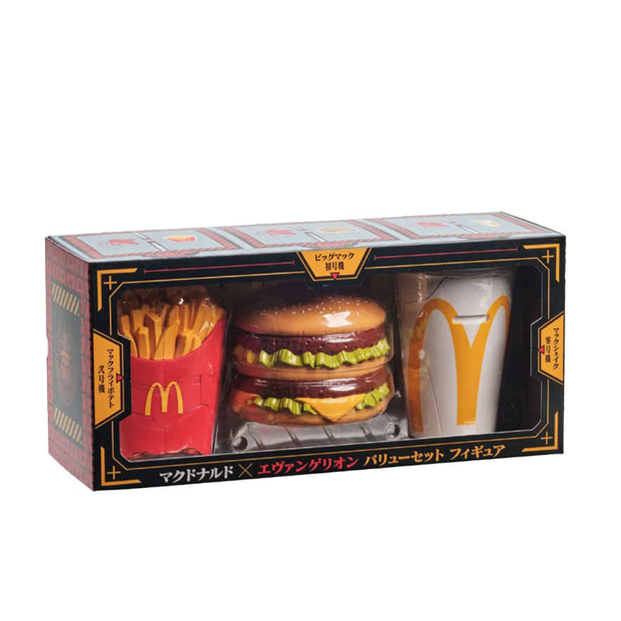 《新世紀福音戰士》麥當勞聯名 EVA