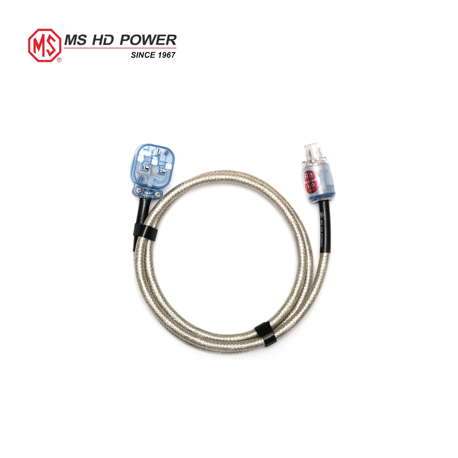 MS HD Power MS-50PUK 78K Ultra High-Current(4mm²) Fully Shielded UK Power Cord
