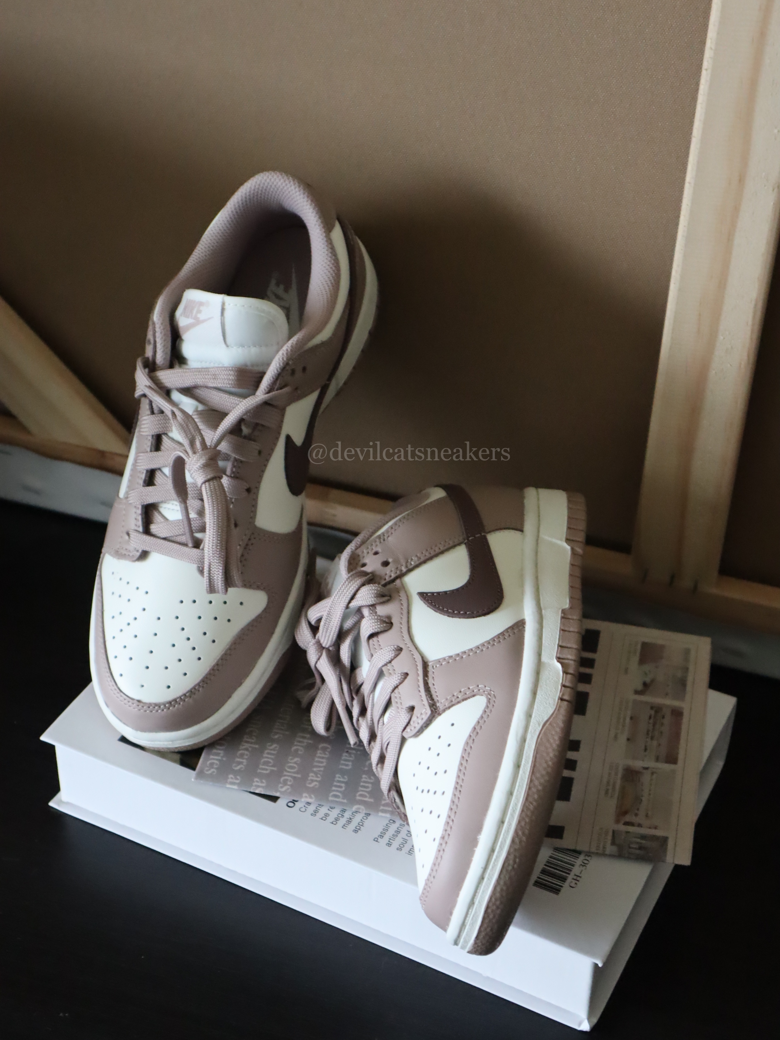 NIKE DUNK LOW DIFFUSED TAUPE 可可拿鐵 咖啡色 奶油白 女款 DD1503-125