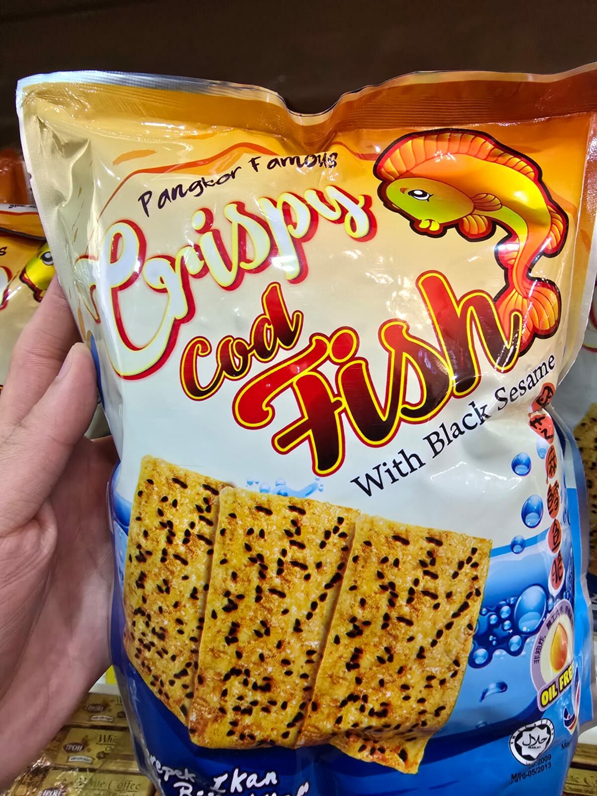 【直播】LL021913 鱈魚黑芝麻酥